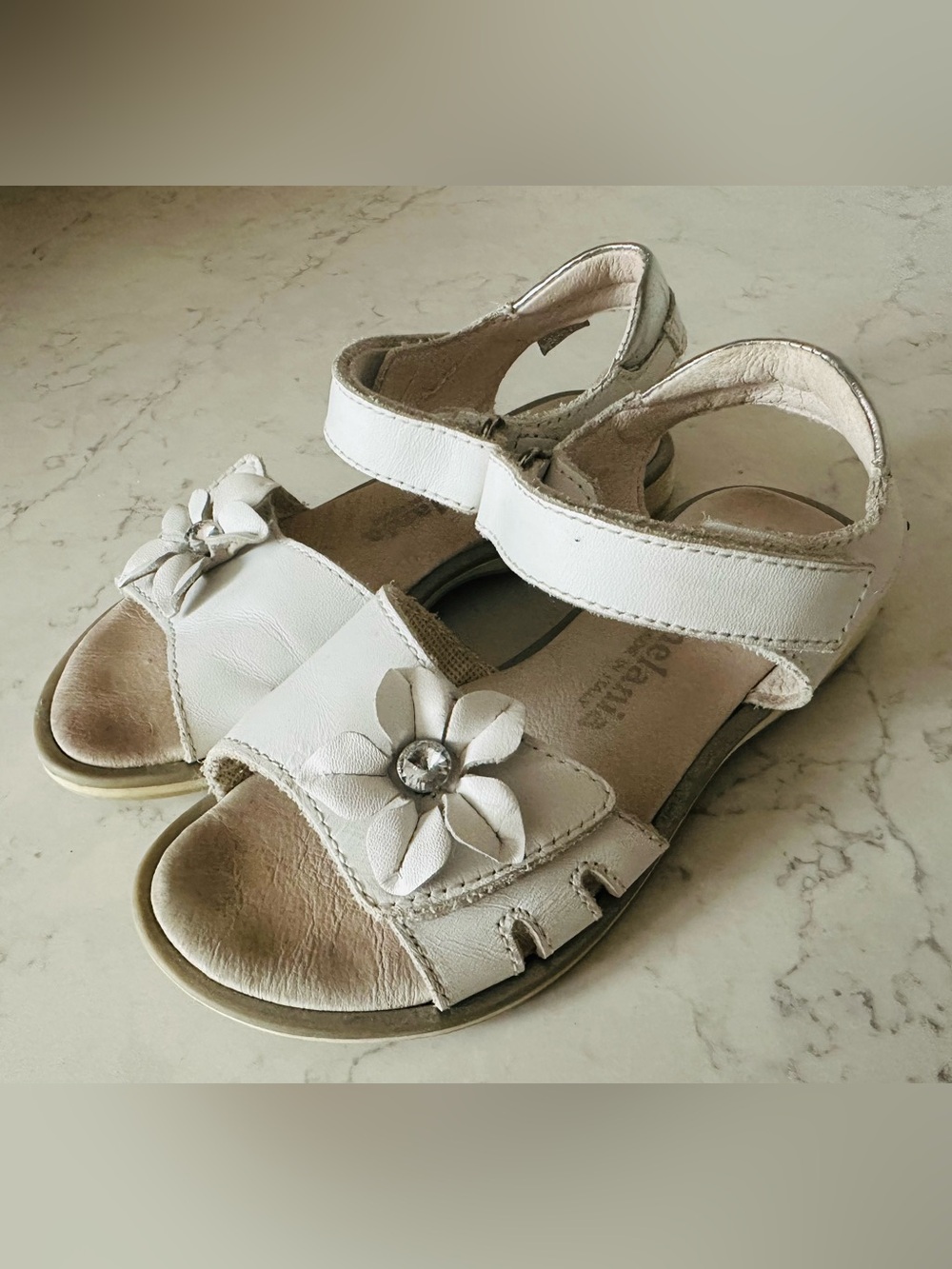 Italian Leather Sandals (Girl’s Size 11)